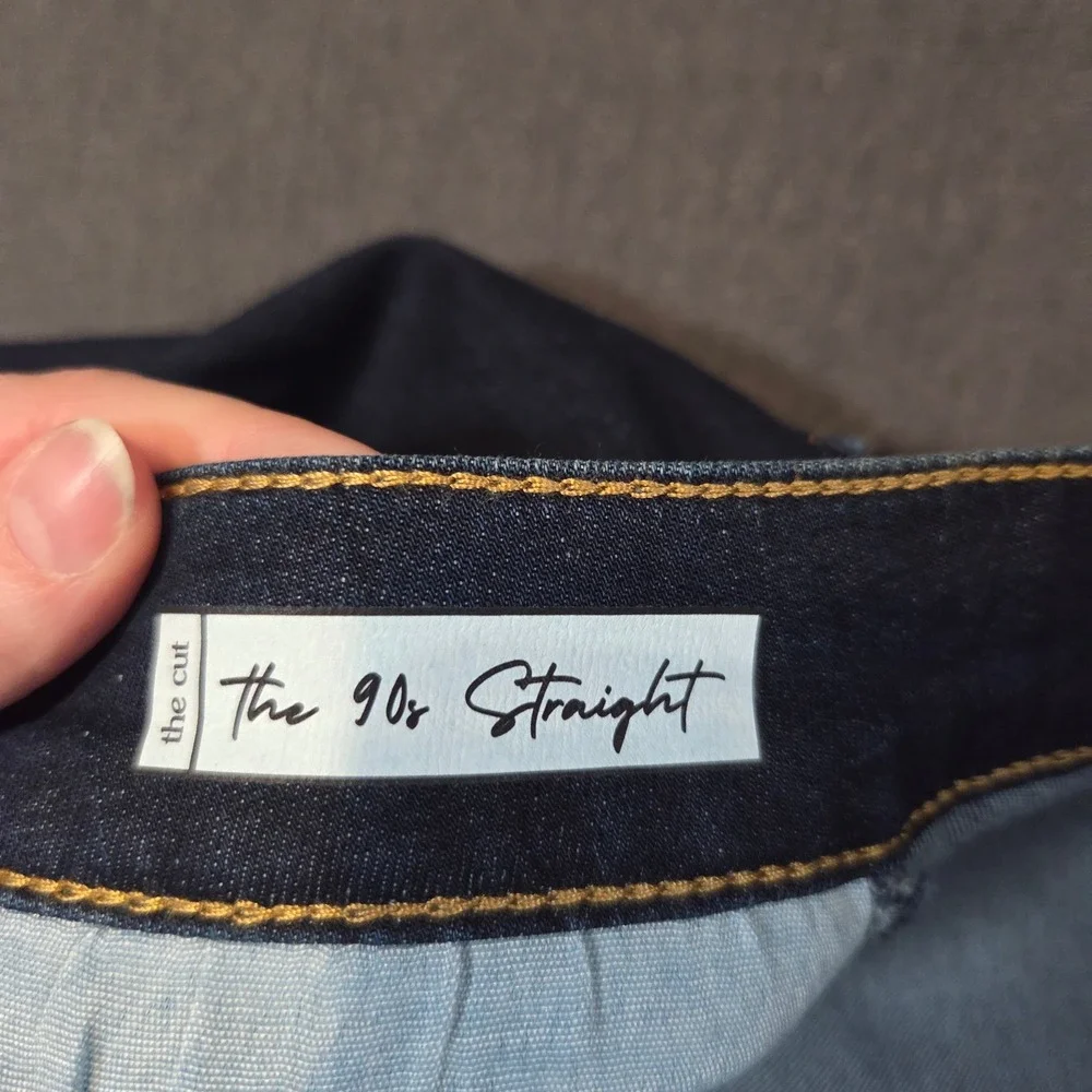 Slø Jeans 90s Straight Womens K 32 Dark Wash Apple Fit Sustainable Denim